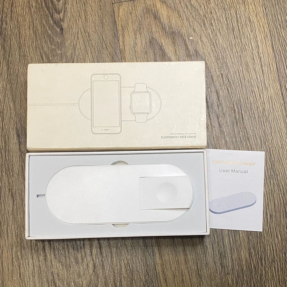 Wireless Charger II Dual Charging Pad - White